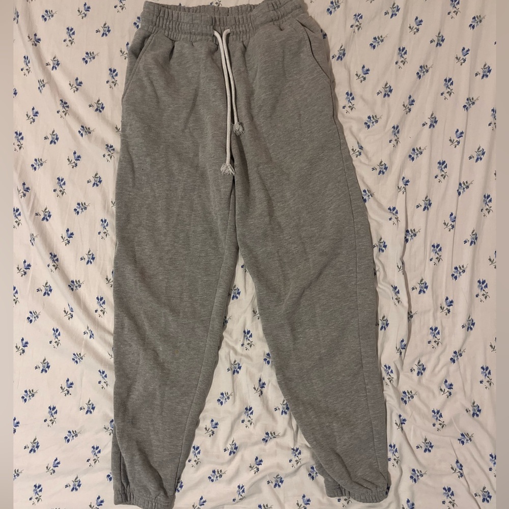 Womens Gray Sweatpants